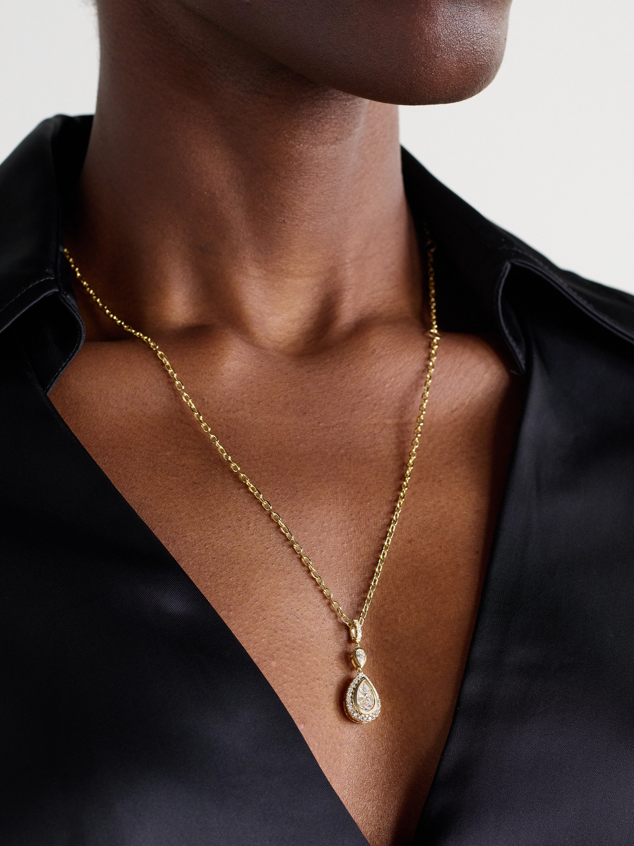 Shay 18-karat Gold Diamond Necklace In Gold