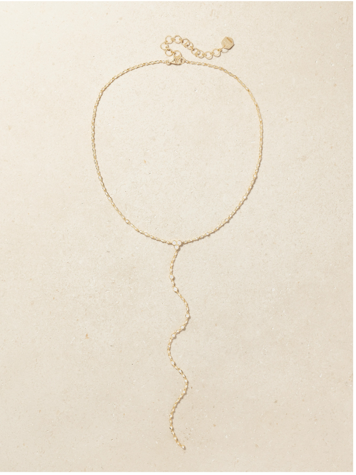 Shay Infinity 18-karat Gold Diamond Necklace