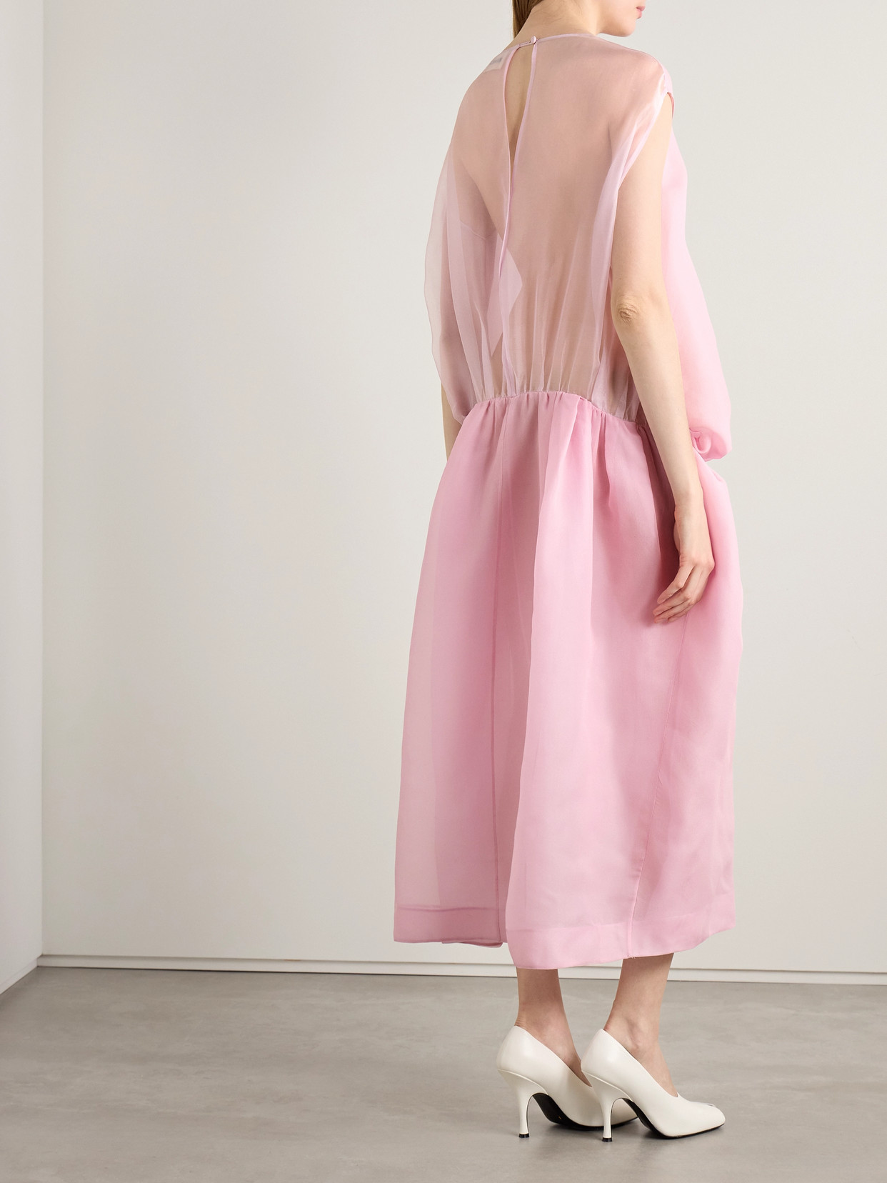 Khaite Noah Organza Dress