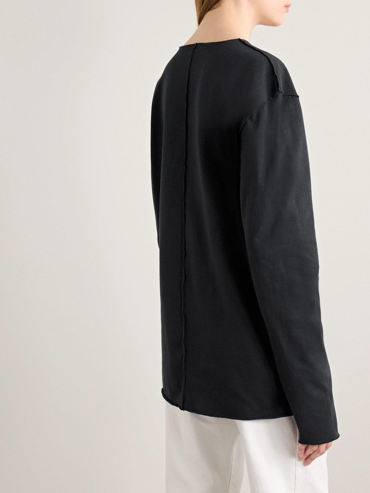 Kit Paneled Cotton-Jersey T-Shirt