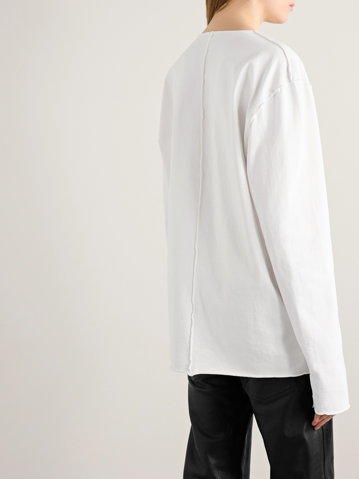 Kit Paneled Cotton-Jersey T-Shirt