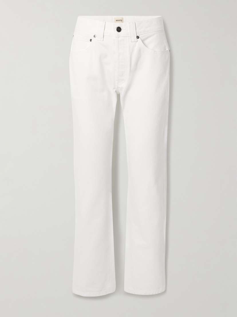 Khaite Callum Mid-rise Straight-leg Jeans