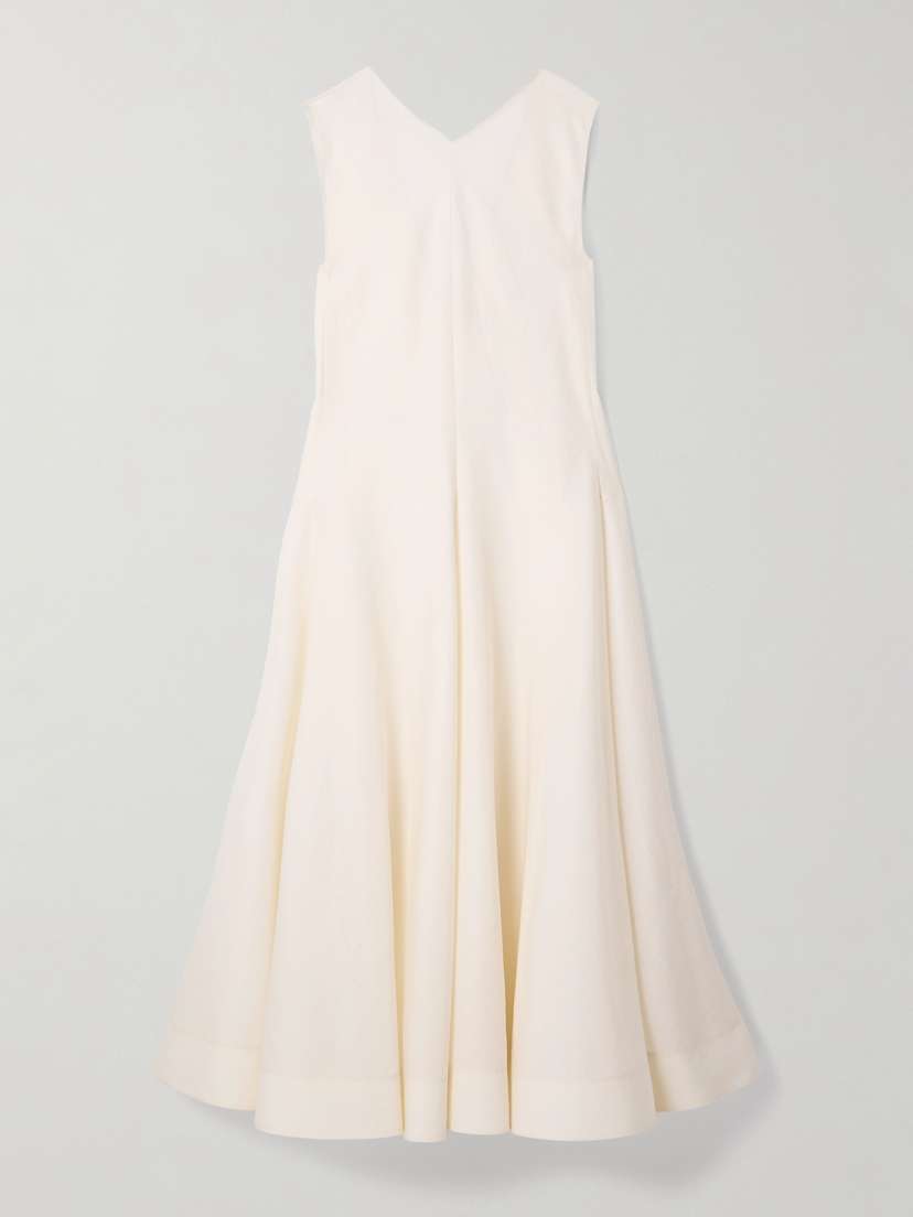 Khaite — Mellie silk-blend organza midi dress