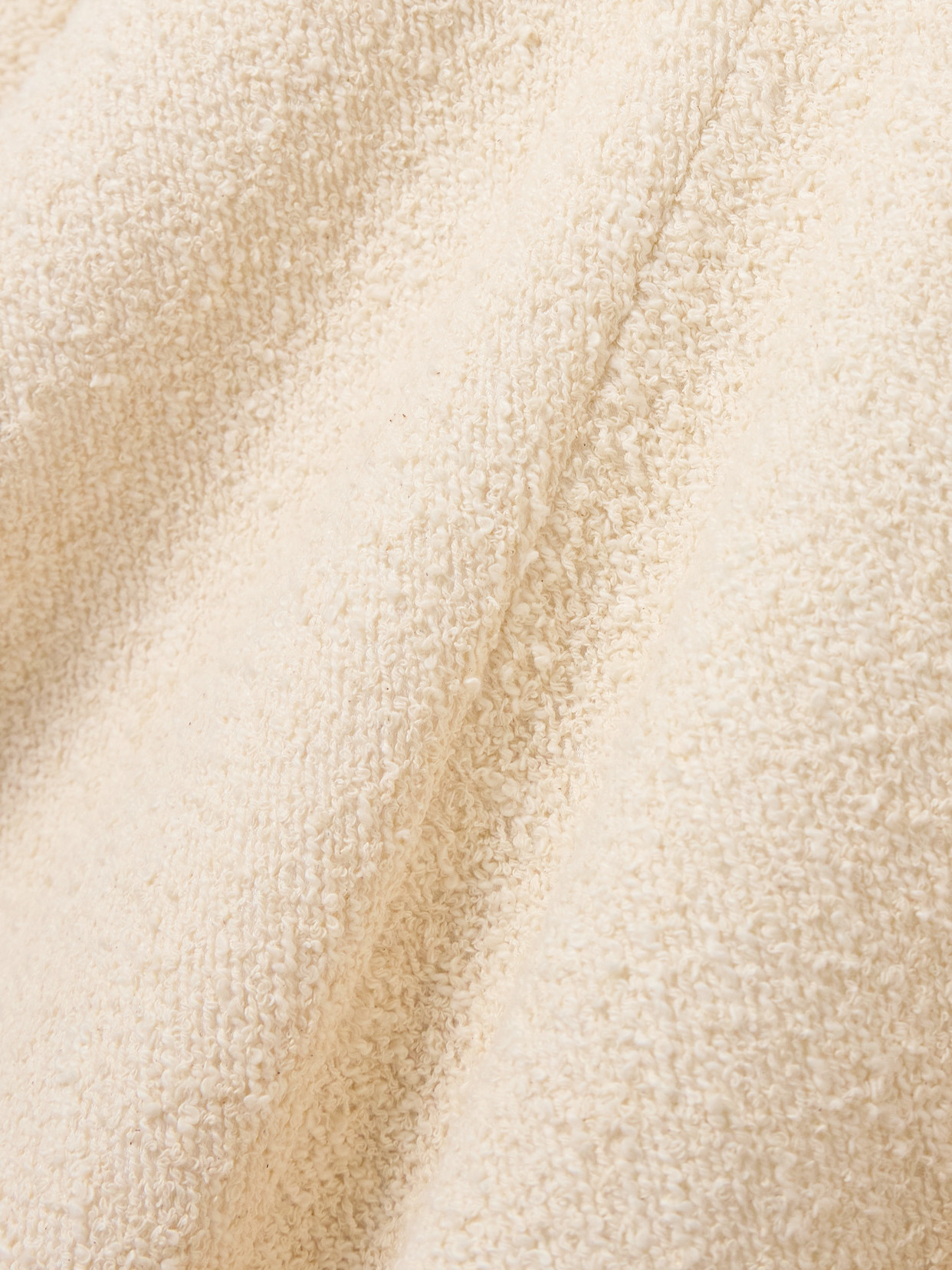 Shop Khaite Mellie Cotton-blend Bouclé Midi Dress In Neutrals