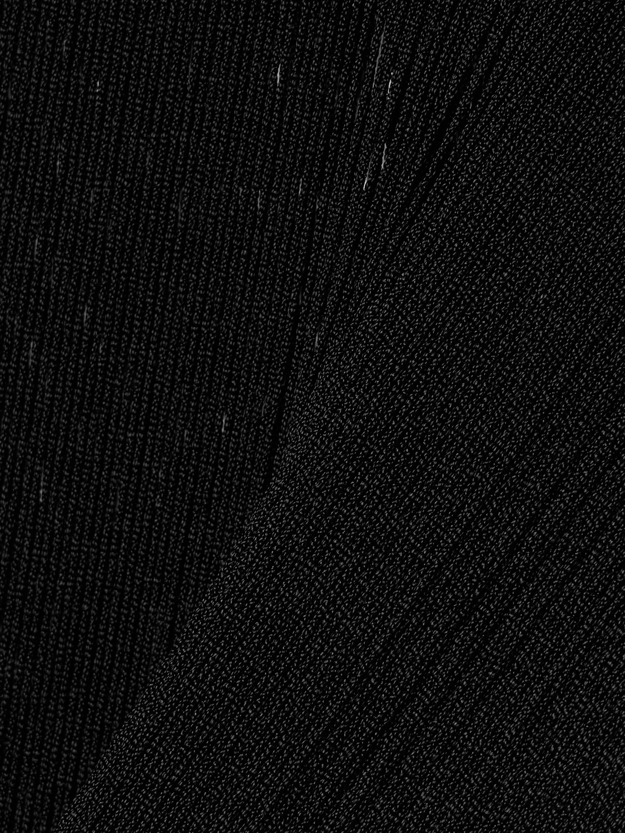 Khaite Ruslan Fringed Knitted Maxi Dress In Black