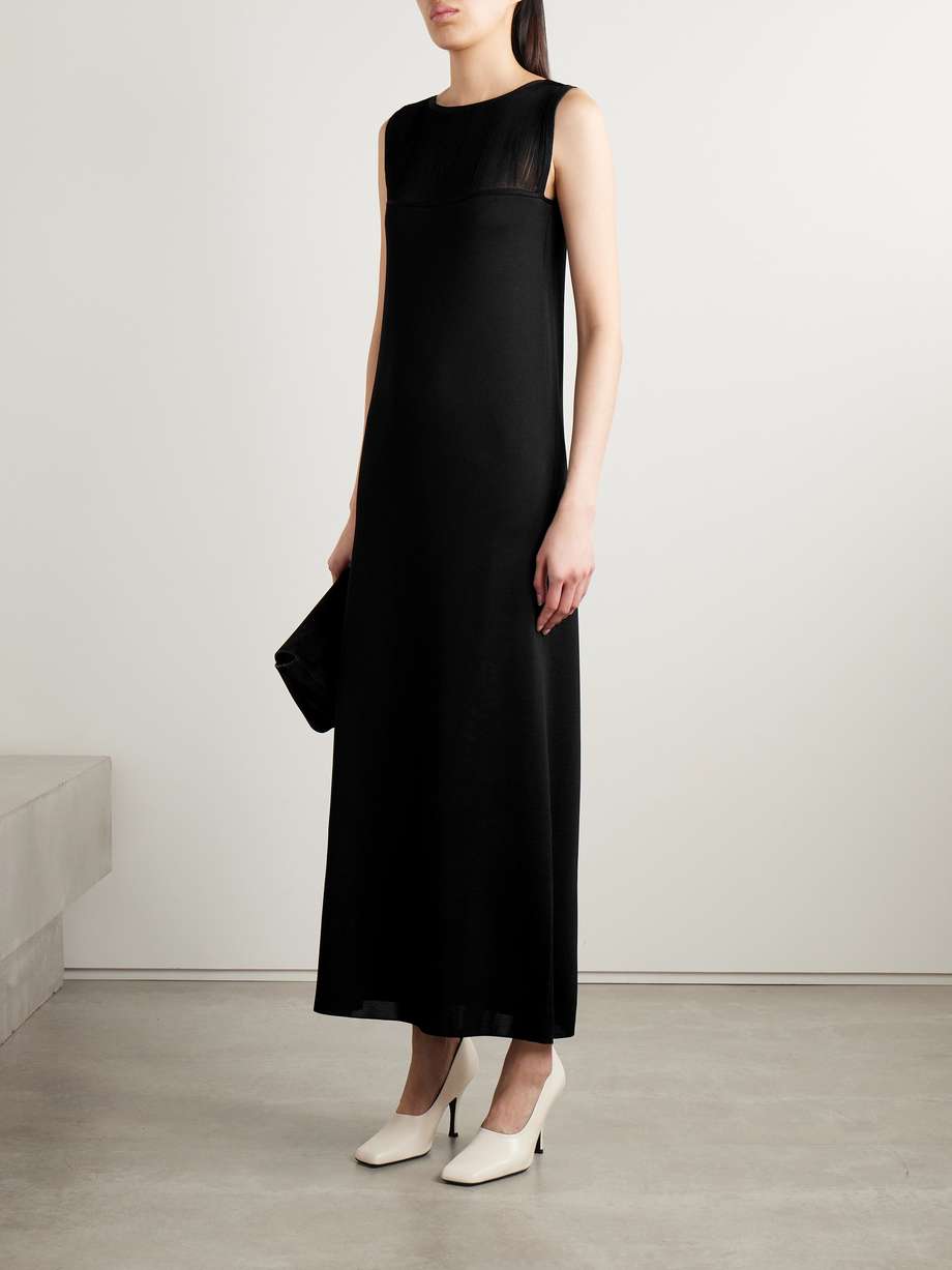 ruslan fringed knitted maxi dress