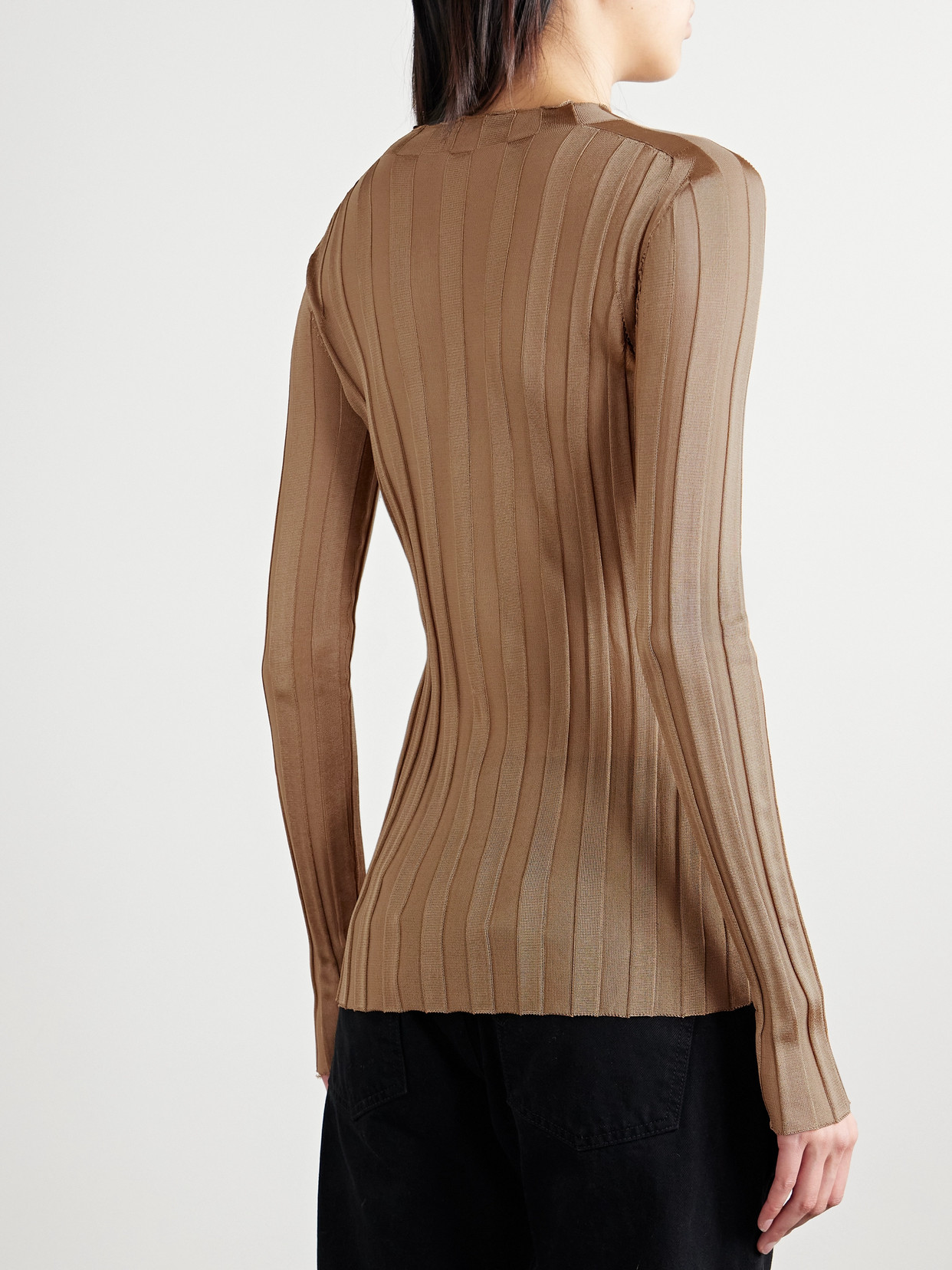 Cosette Ribbed-Knit Top