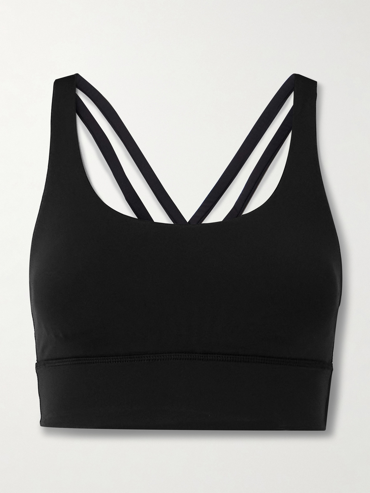 lululemon - Energy Longline Bra Medium Support, B-d - Black
