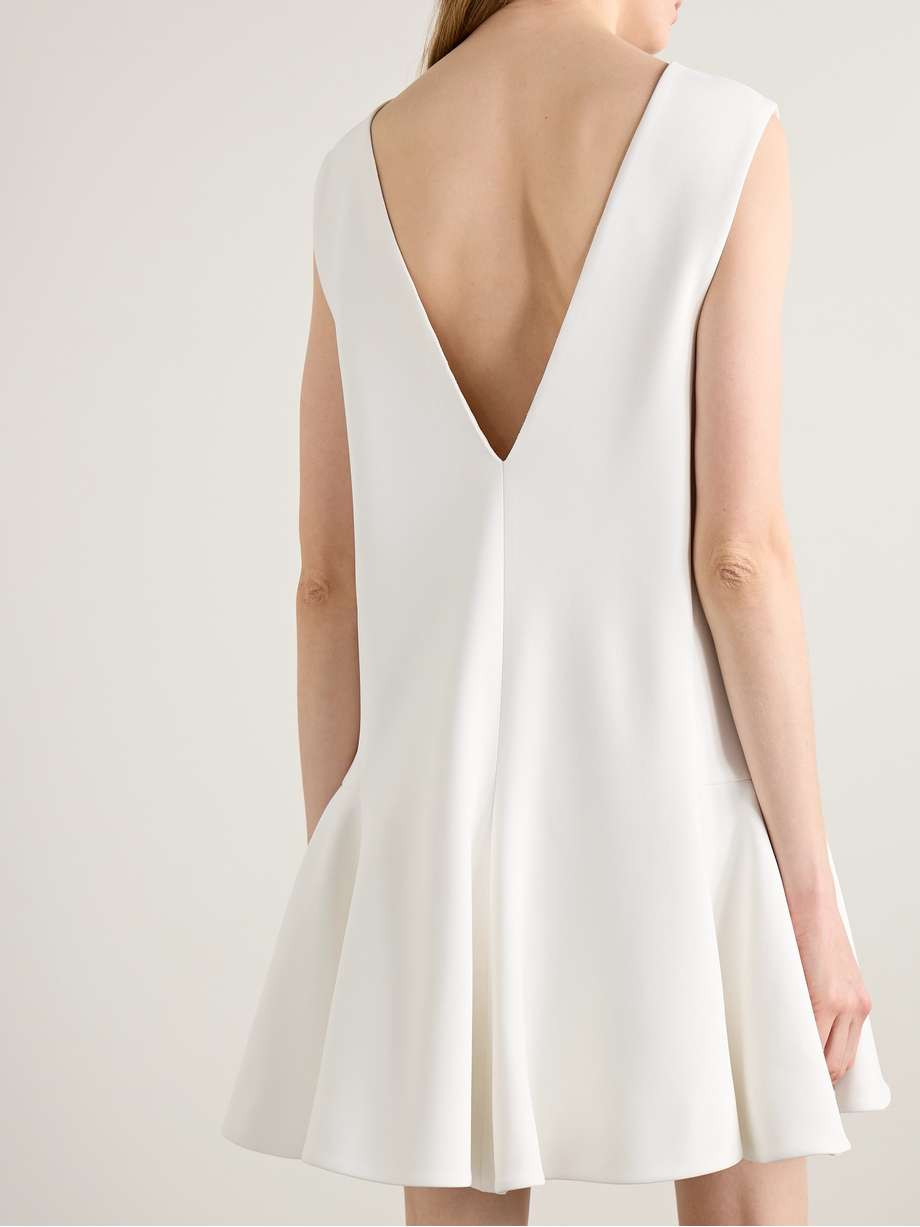 mel crepe mini dress