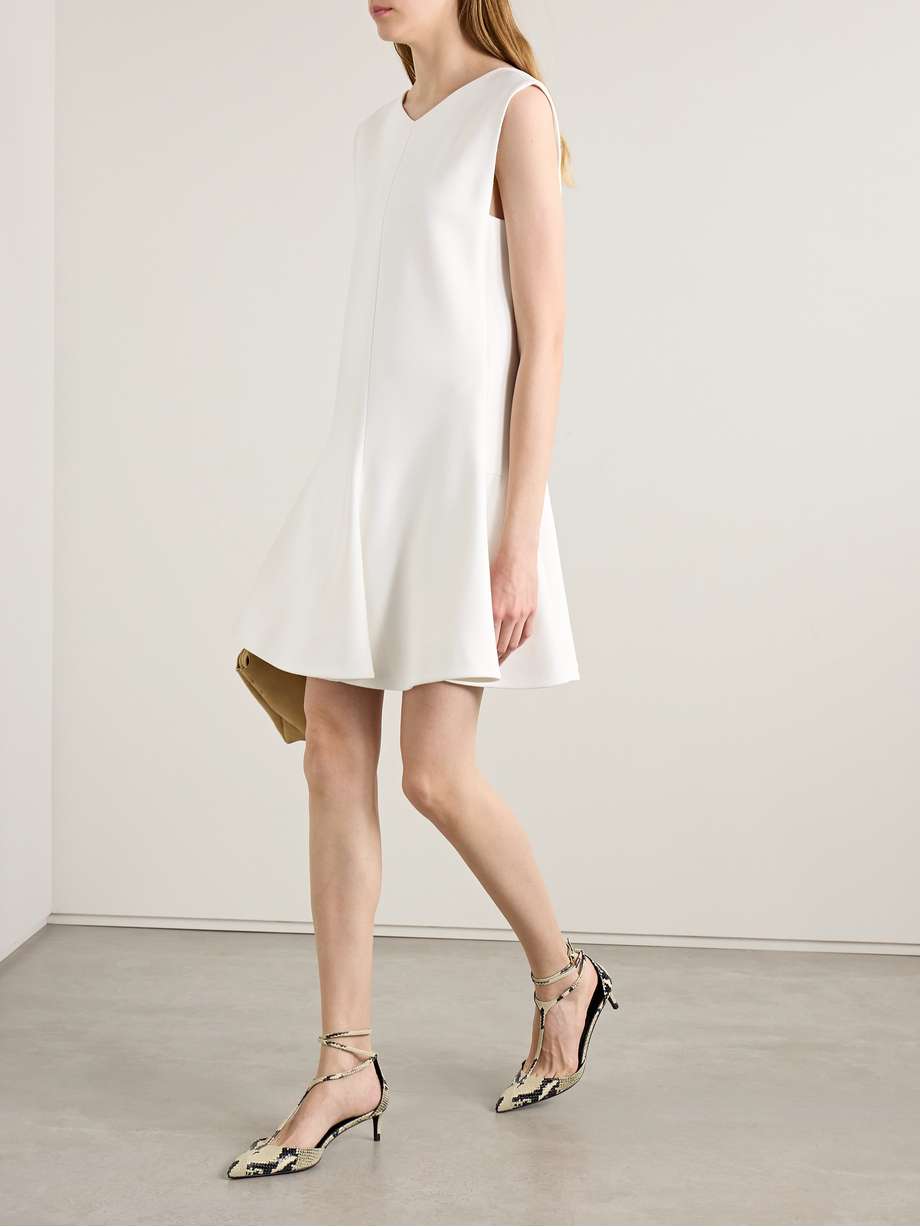 mel crepe mini dress