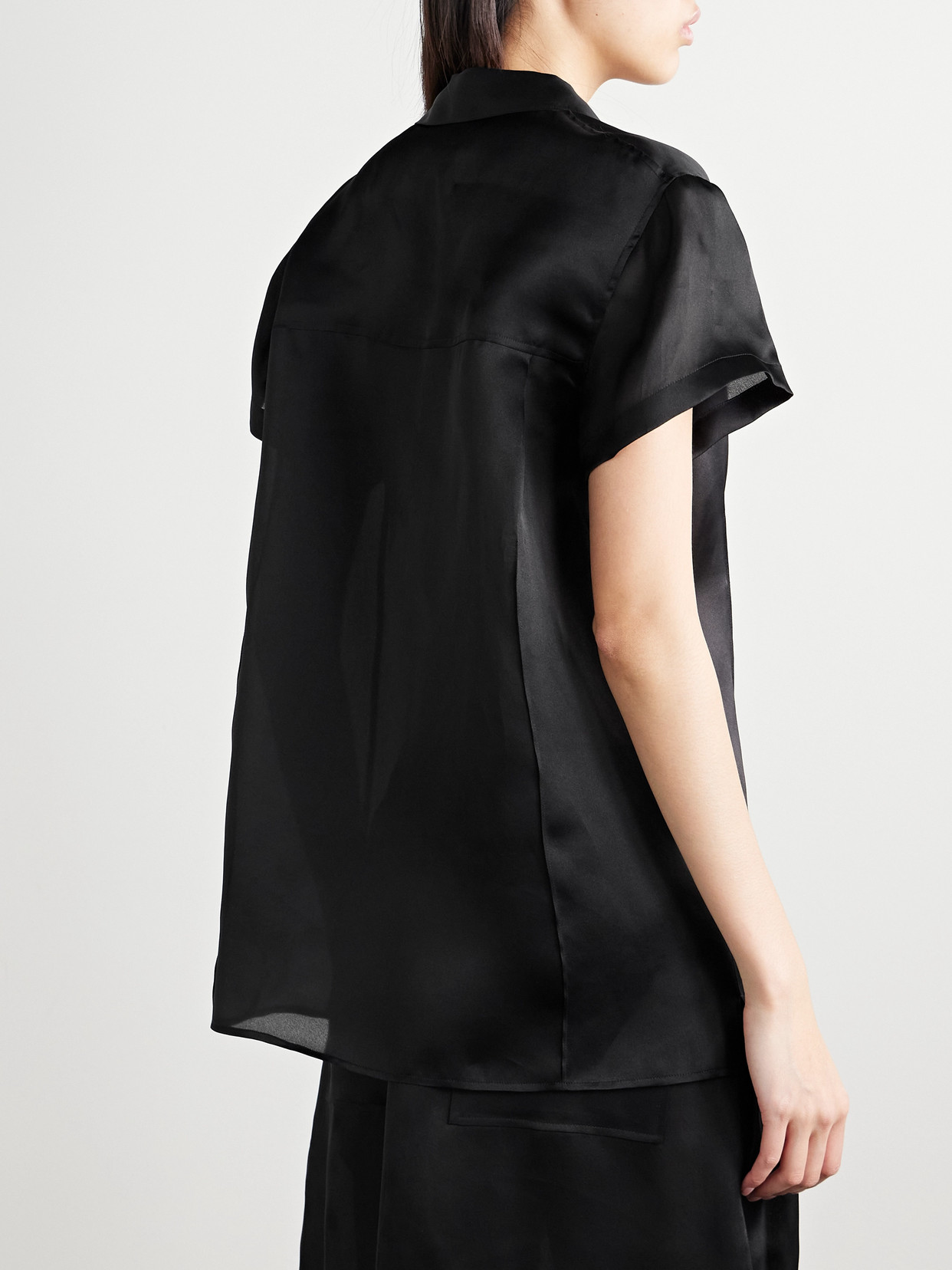 Keefe Silk-Organza Shirt