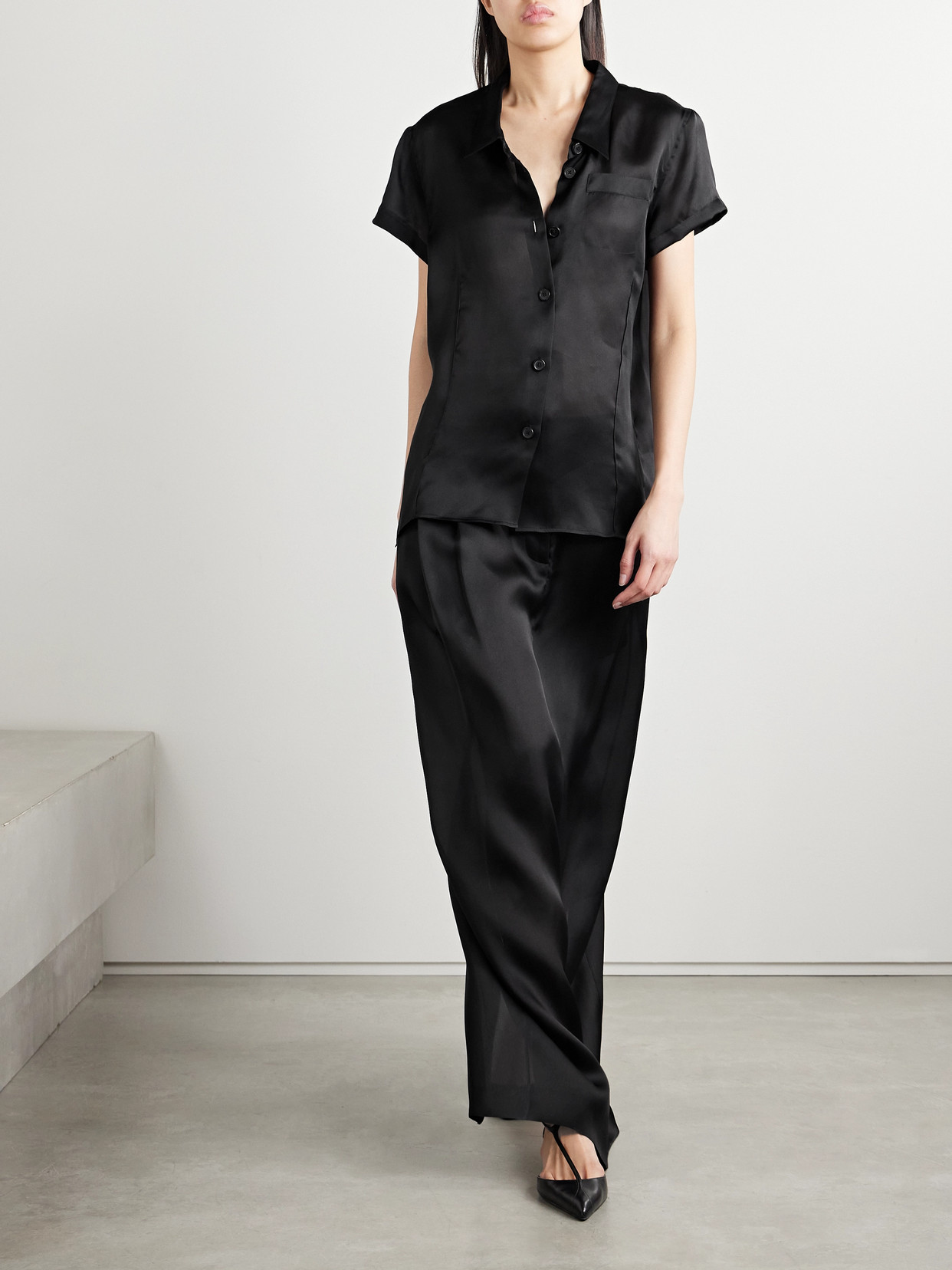 Keefe Silk-Organza Shirt