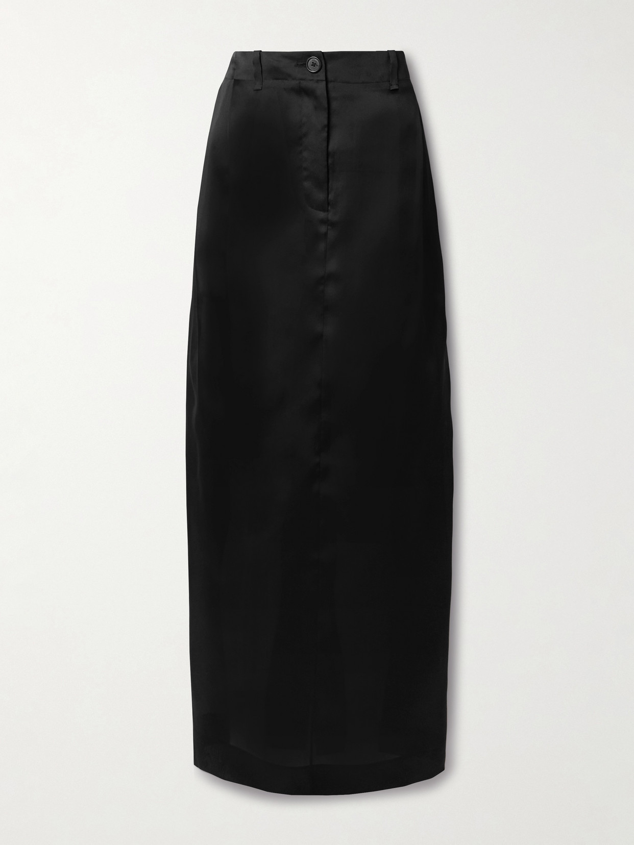 Khaite Logo Patch And Detachable Self-tie Fastening At Face.... In Black