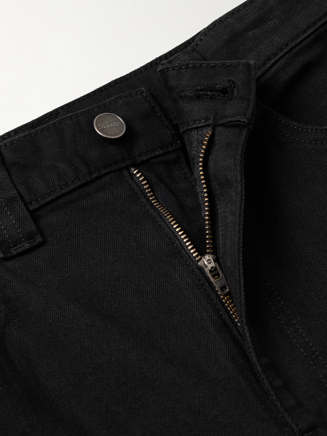 KHAITE CALLUM HIGH-RISE STRAIGHT-LEG JEANS