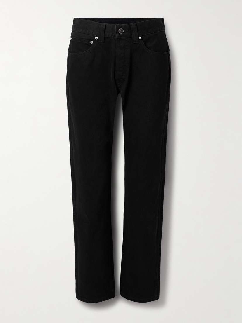 Khaite Callum High-rise Straight-leg Jeans