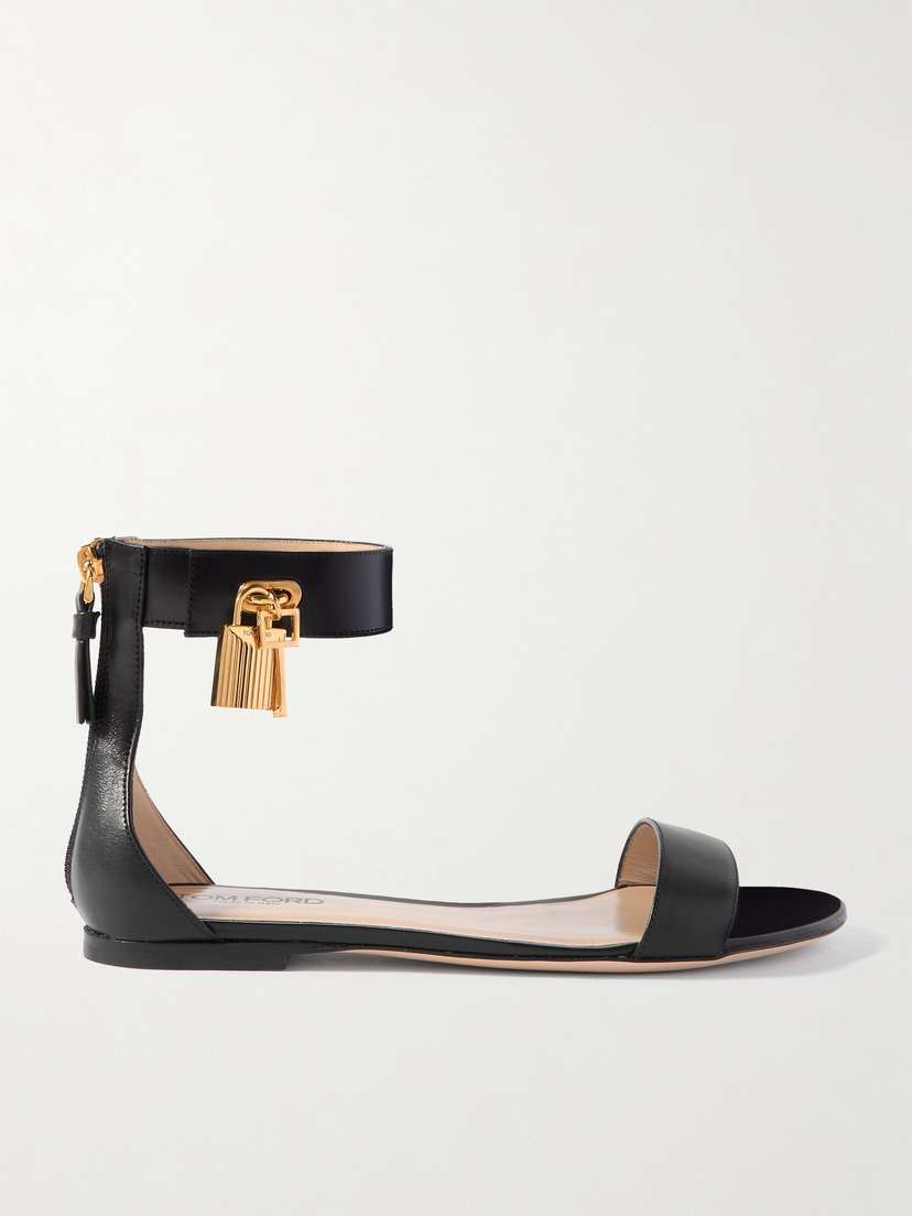 Tom Ford Embellished Leather Sandals