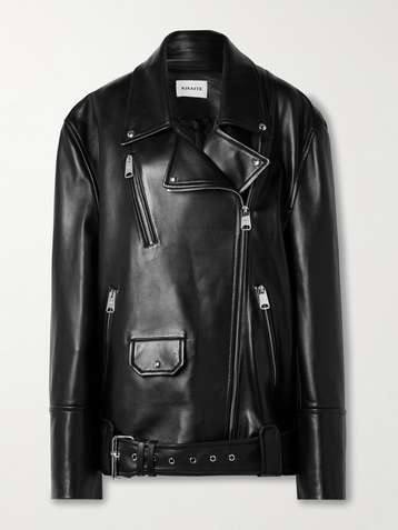 Designer Leather Jackets for Women | NET-A-PORTER