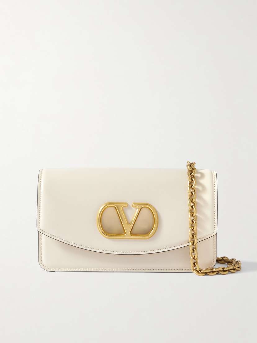 Valentino Garavani Vain Small Leather Shoulder Bag