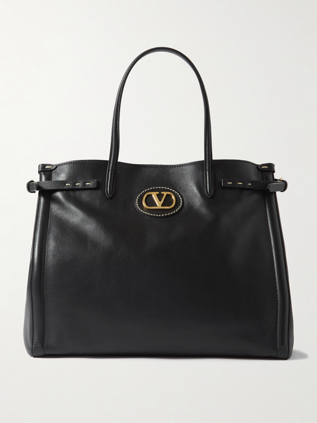 Valentino Antibes Tote Bag In Black