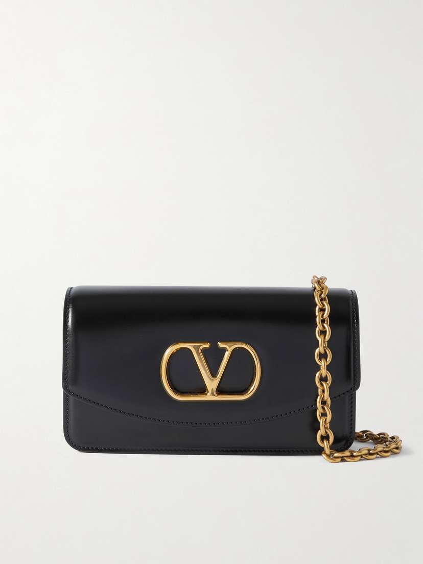 Valentino Garavani Vain Small Leather Shoulder Bag