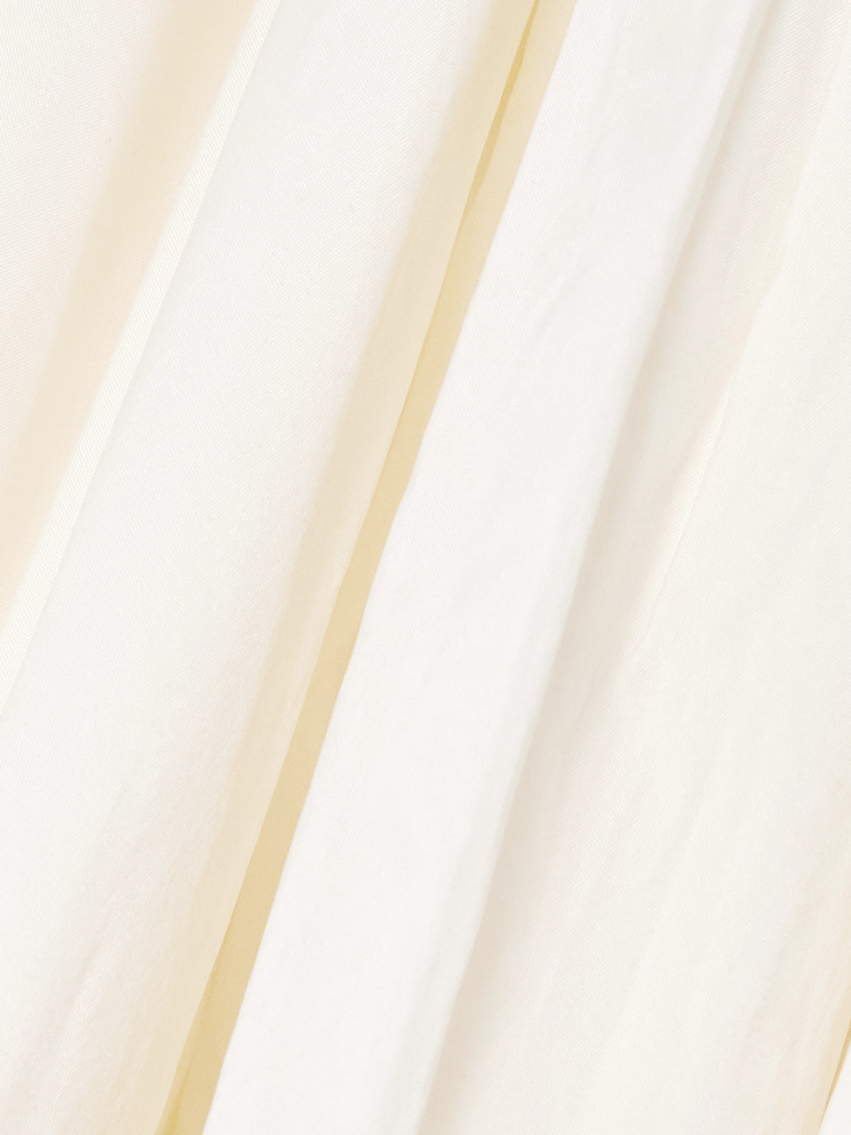 Danielle Frankel Drew Strapless Taffeta Gown In White