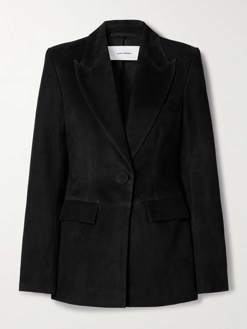 Alex Perry Suede Blazer