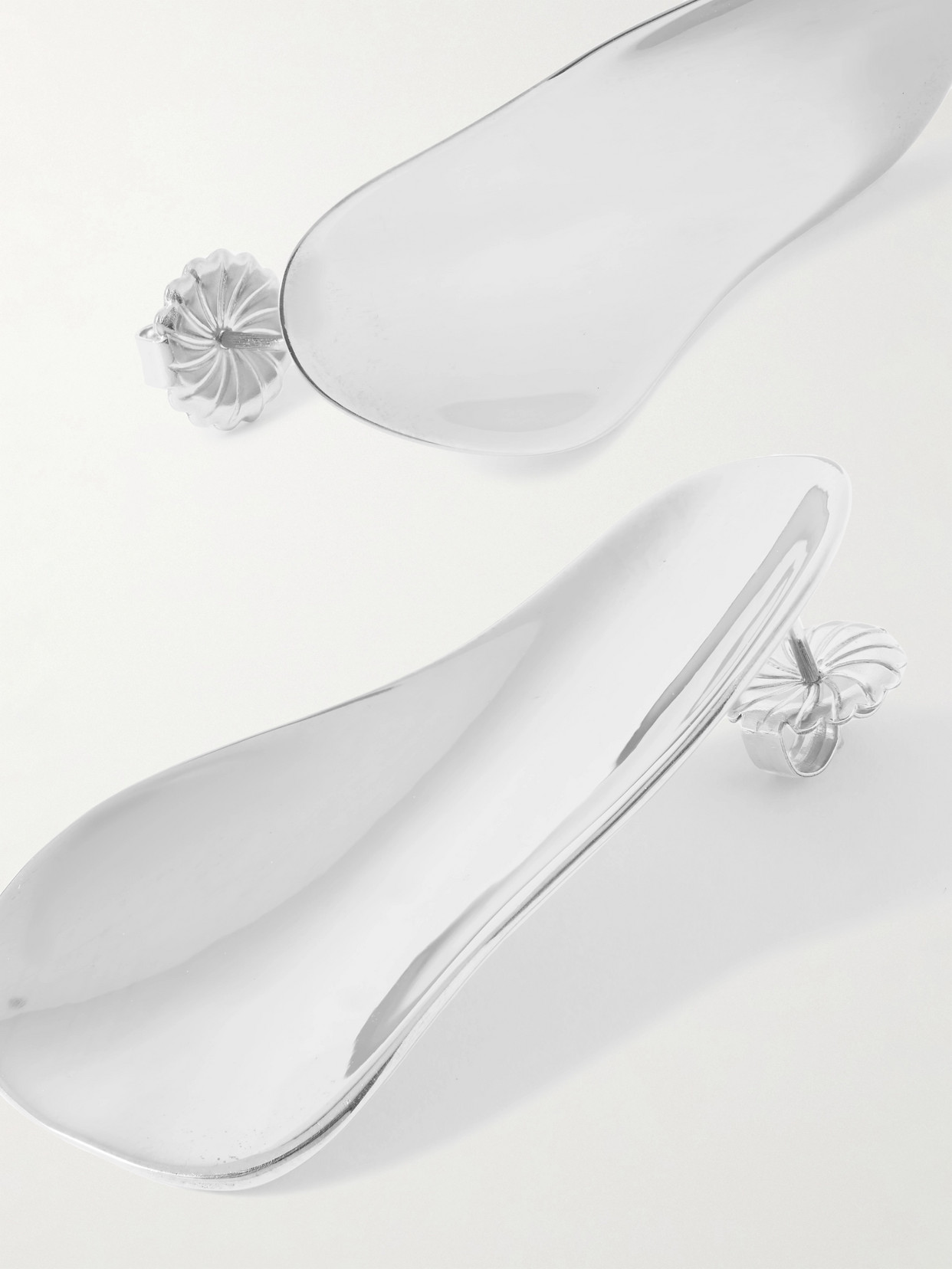Agmes Max Recycled Sterling Silver Earrings In Silver