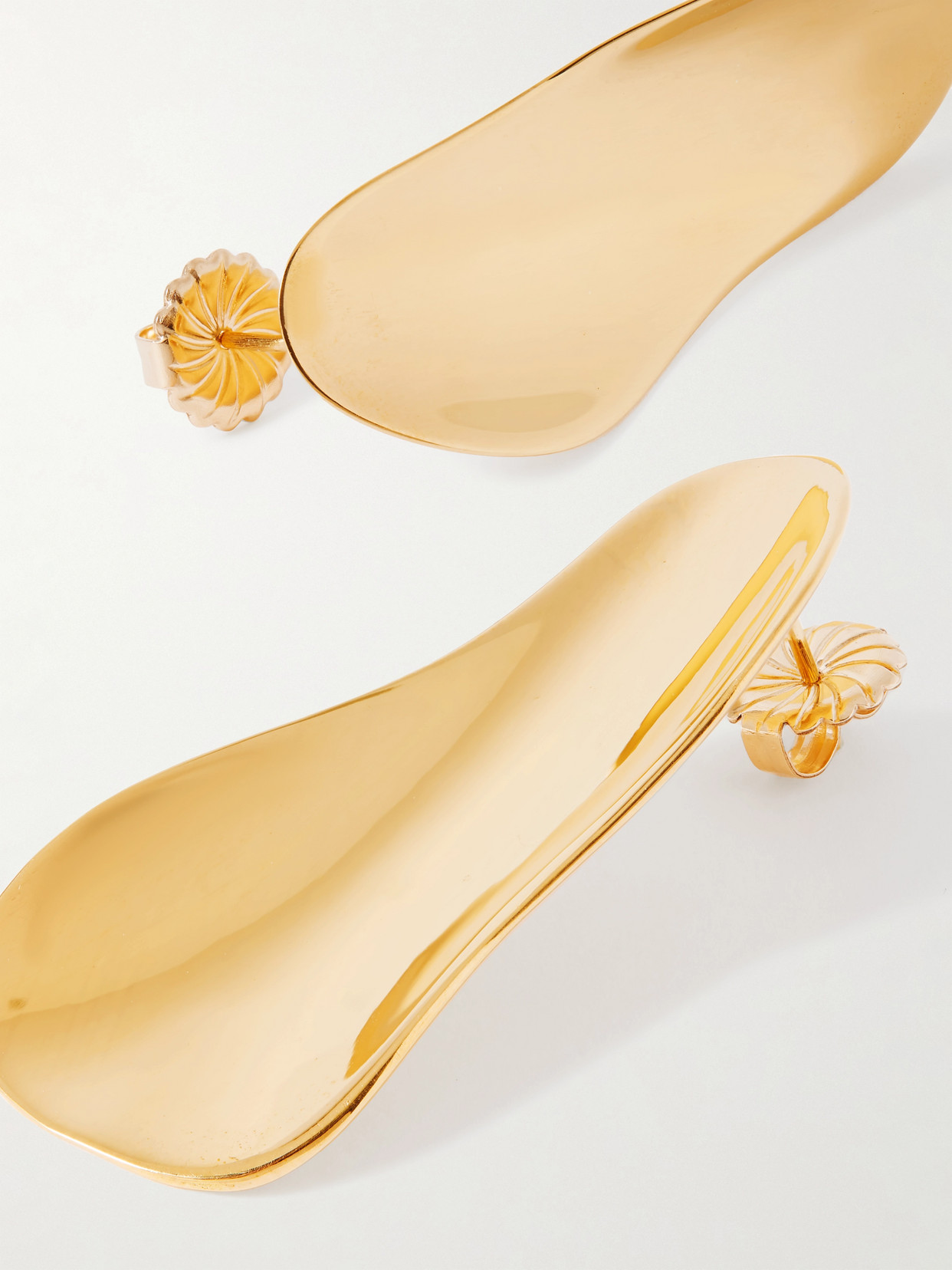 Agmes Max Gold Vermeil Earrings In Gold