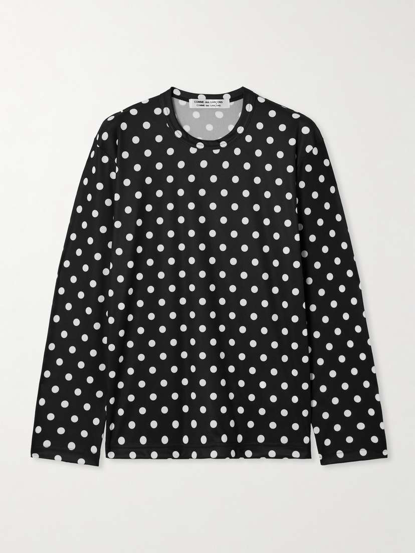 Comme des Garçons Comme des Garçons Polka-dot Jersey T-shirt