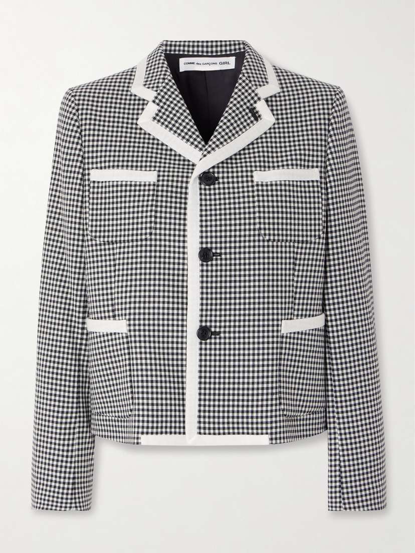 Comme des Garçons GIRL Checked Wool Jacket