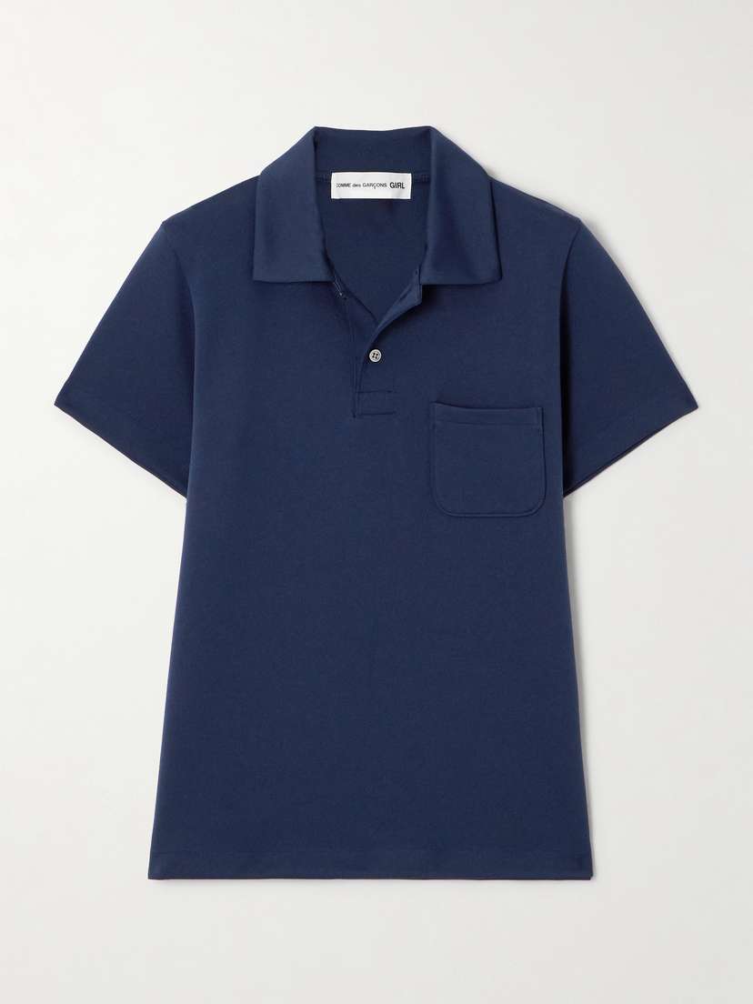 Comme des Garçons GIRL Jersey Polo Shirt