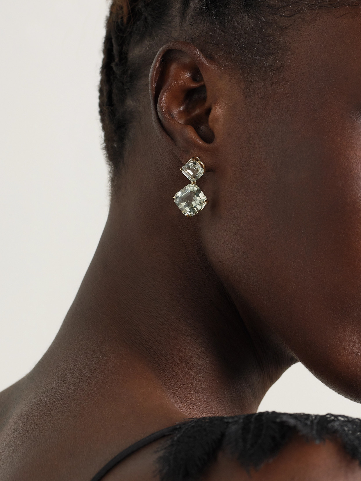 Mateo 14-karat Gold Amethyst Earrings In Gold