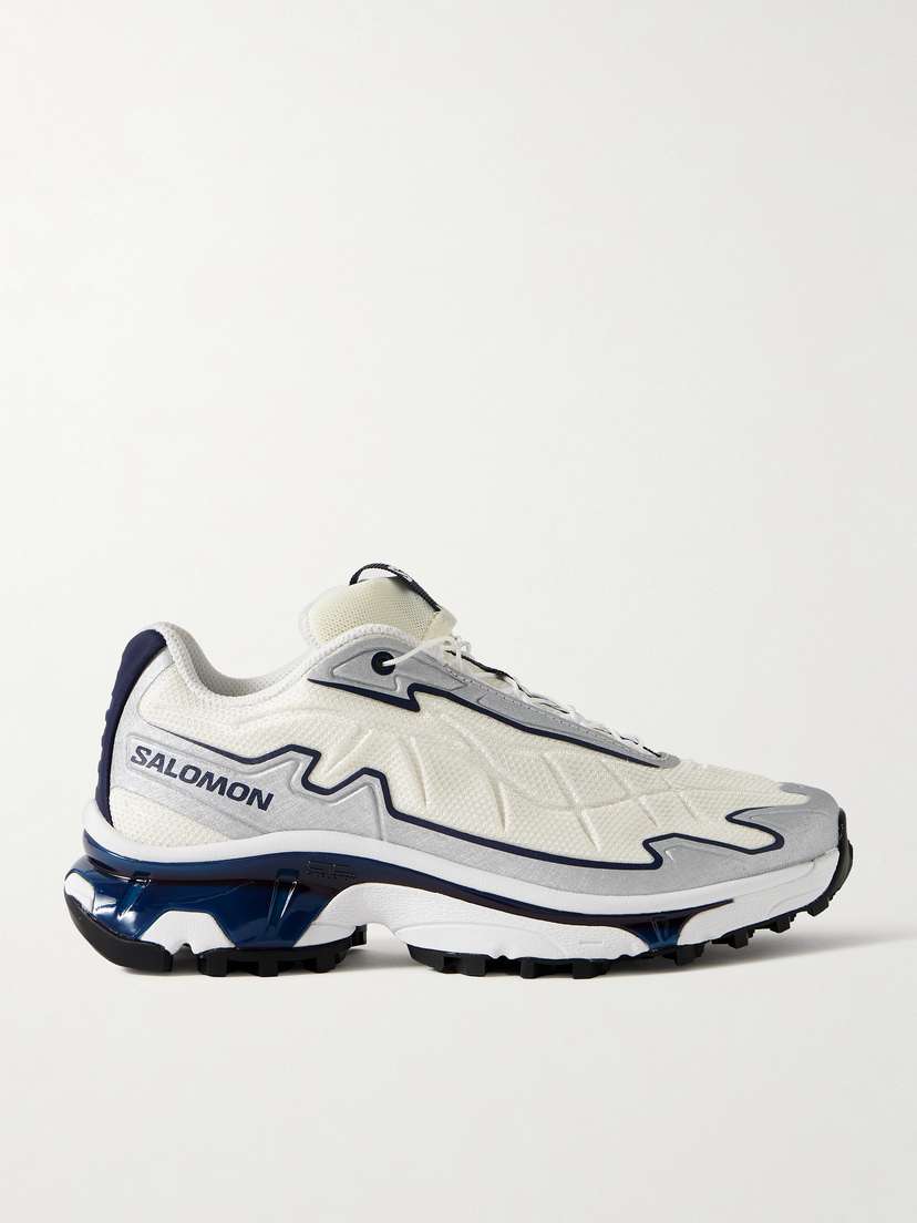 Salomon Xt-slate Rubber-trimmed Mesh Sneakers