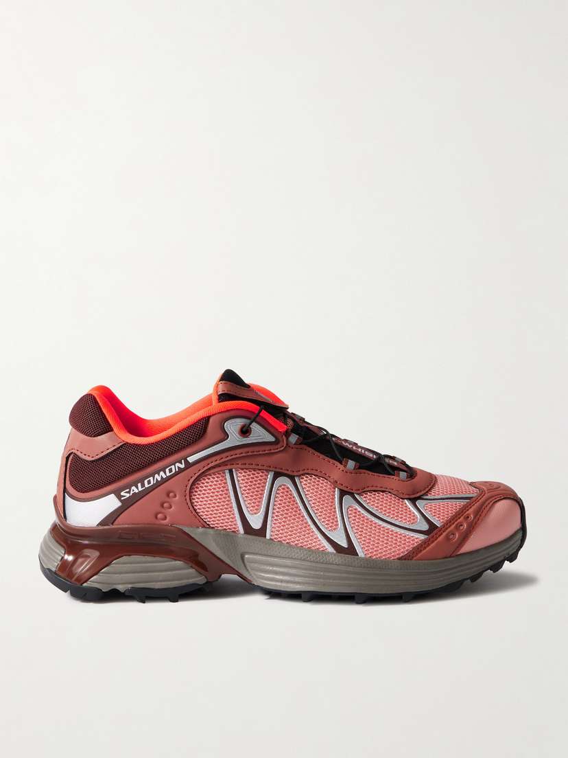 Salomon Xt-whisper Rubber-trimmed Mesh Sneakers