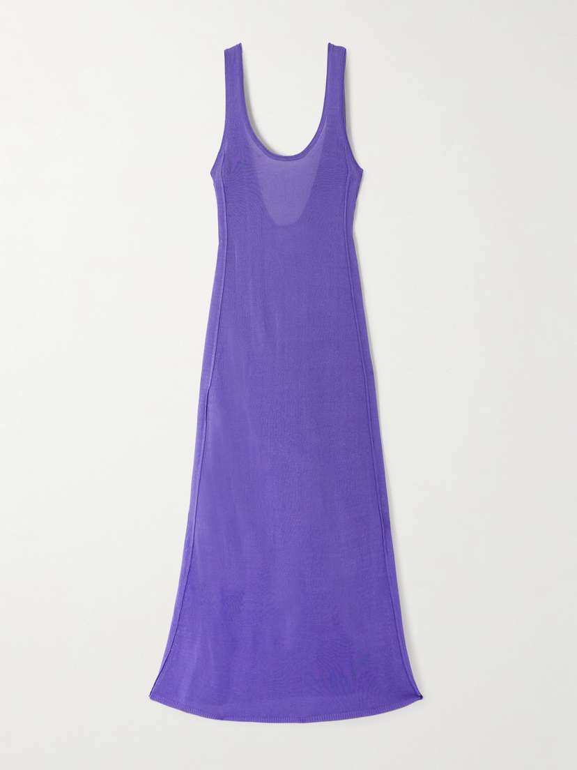 Christopher John Rogers Knitted Maxi Dress