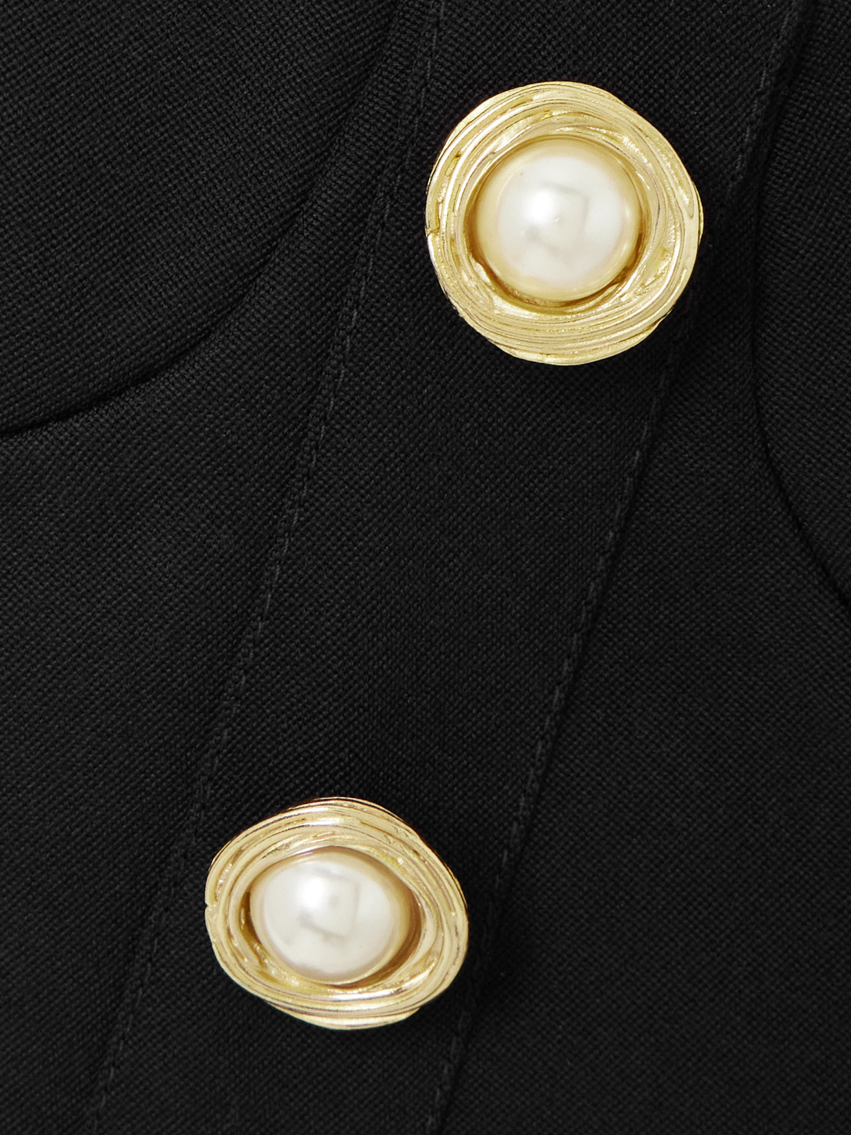 Balmain Plain Top With Chain Straps In Black