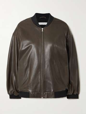 Designer Leather Jackets for Women | NET-A-PORTER