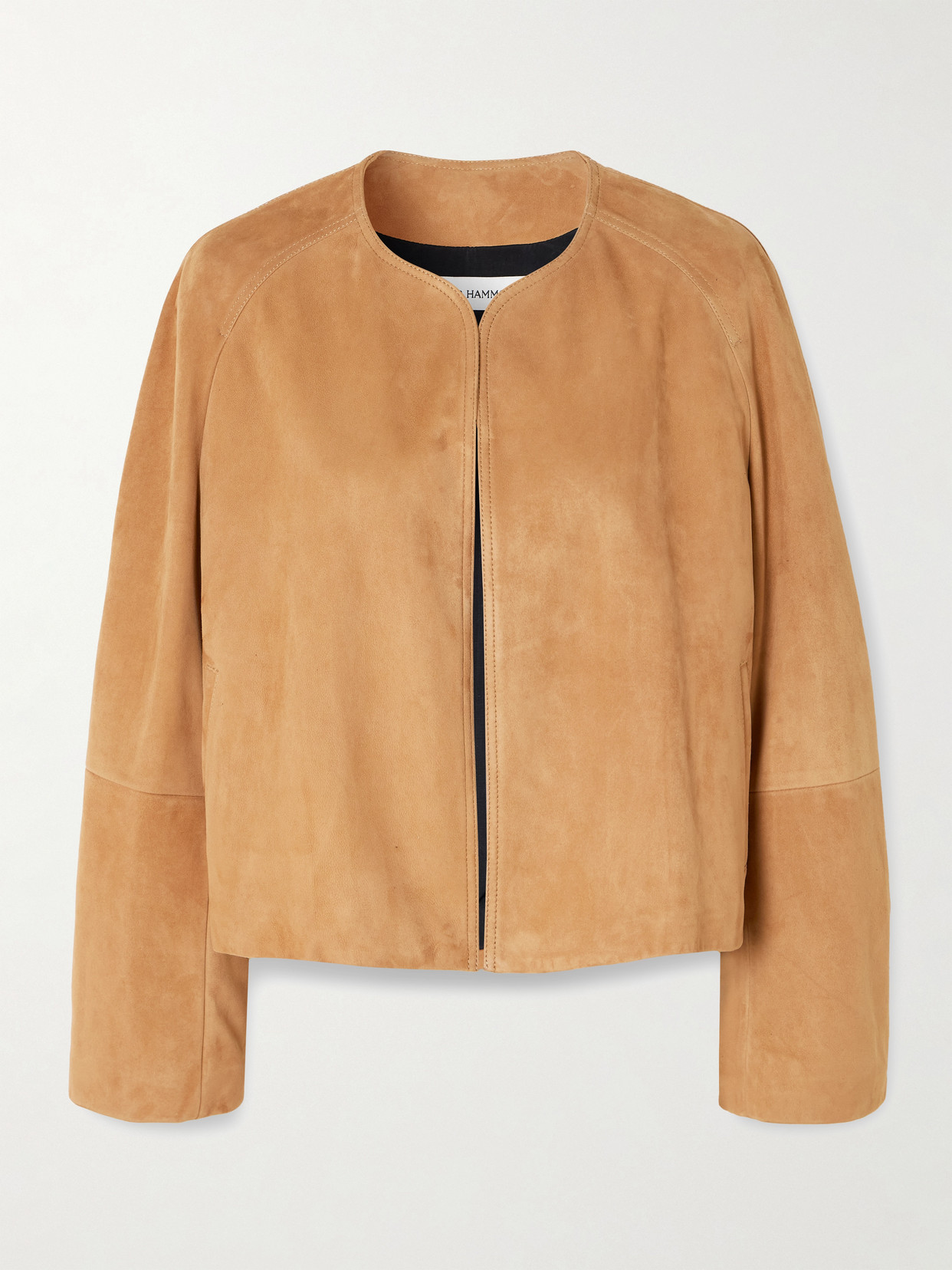 Nour Hammour - Mira Suede Jacket - Camel