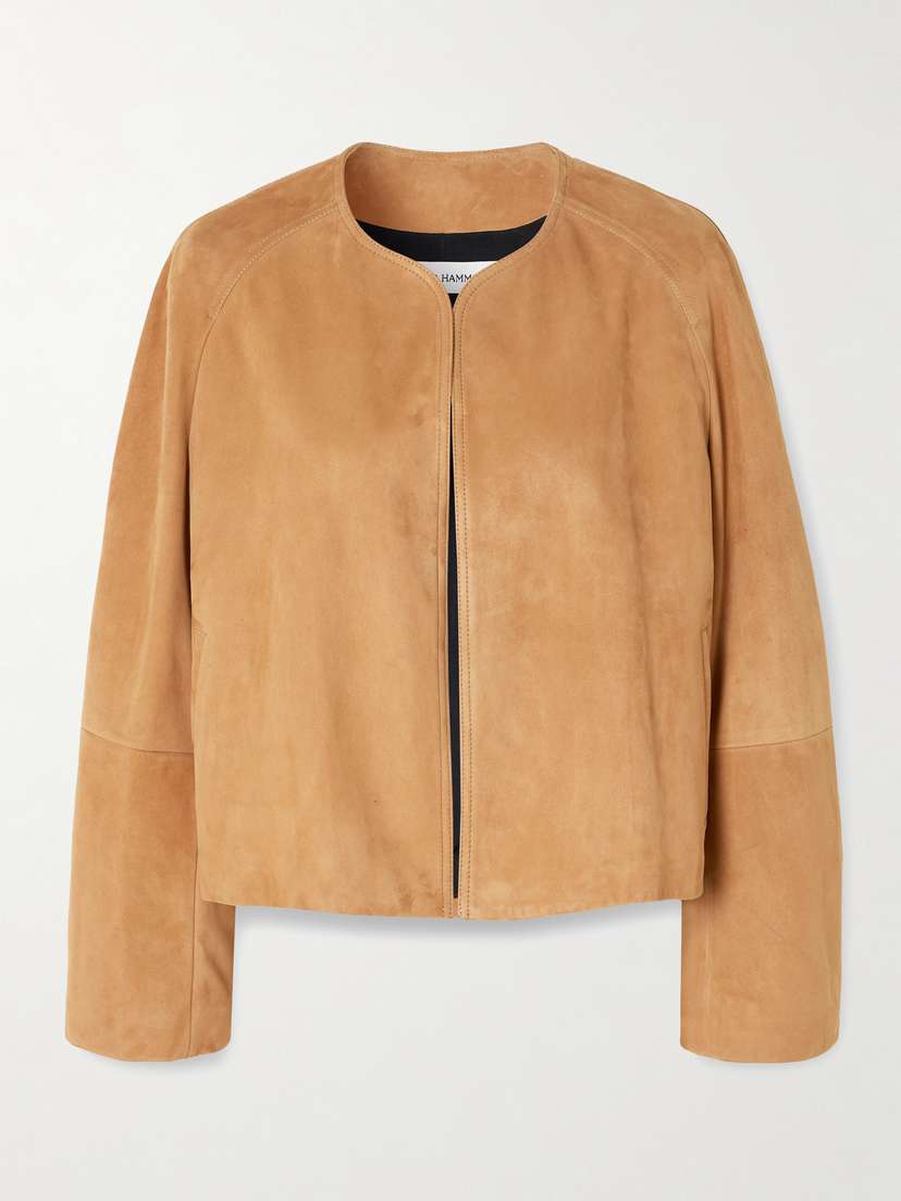 Nour Hammour Mira Suede Jacket