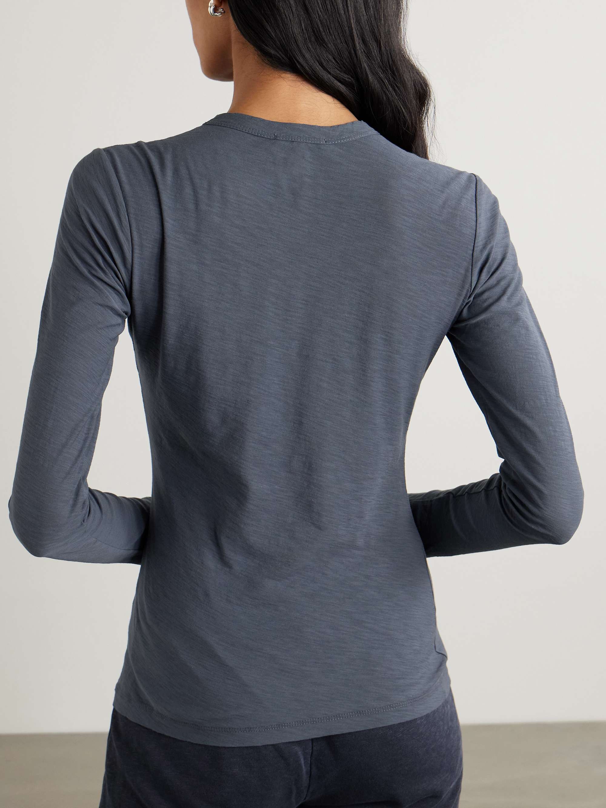 JAMES PERSE Slub cotton top