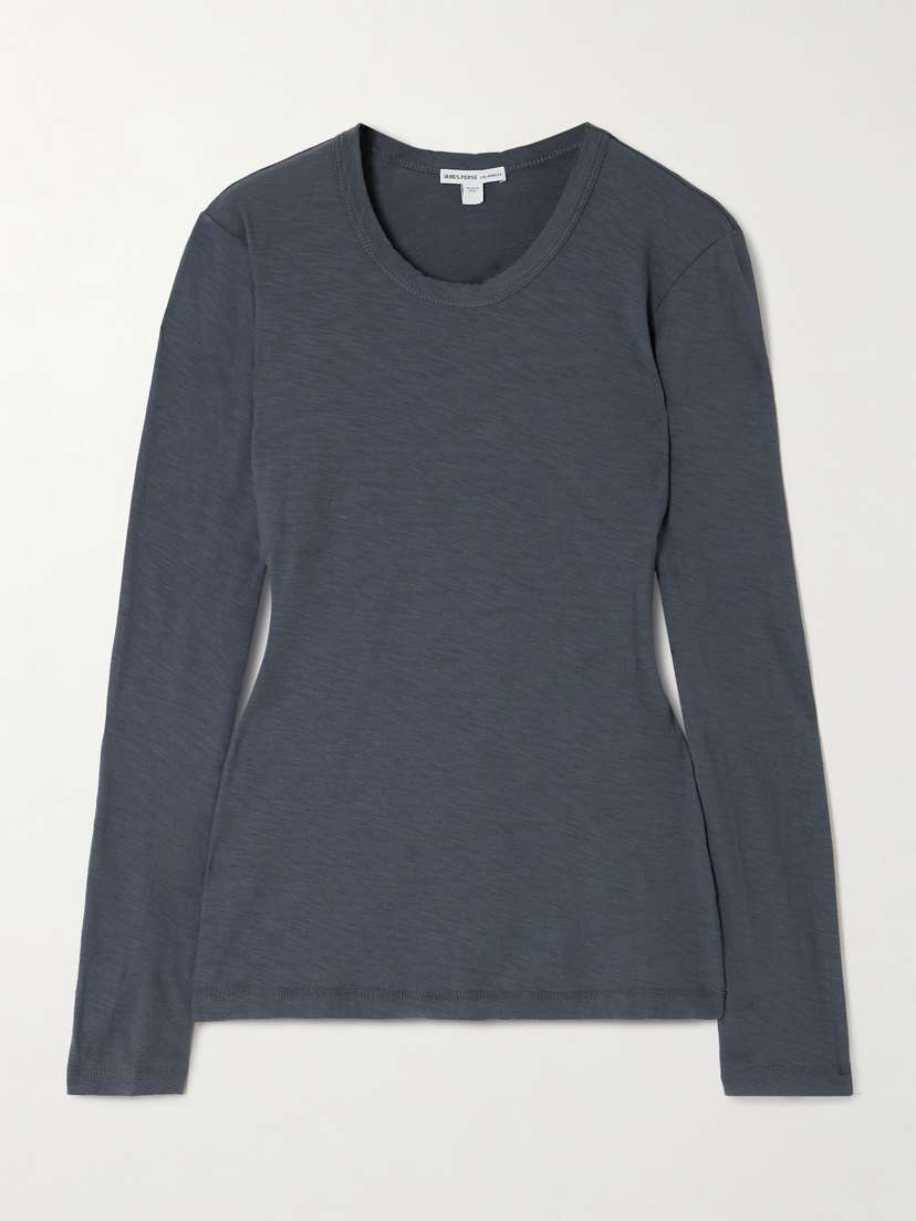 James Perse Cotton-jersey Top