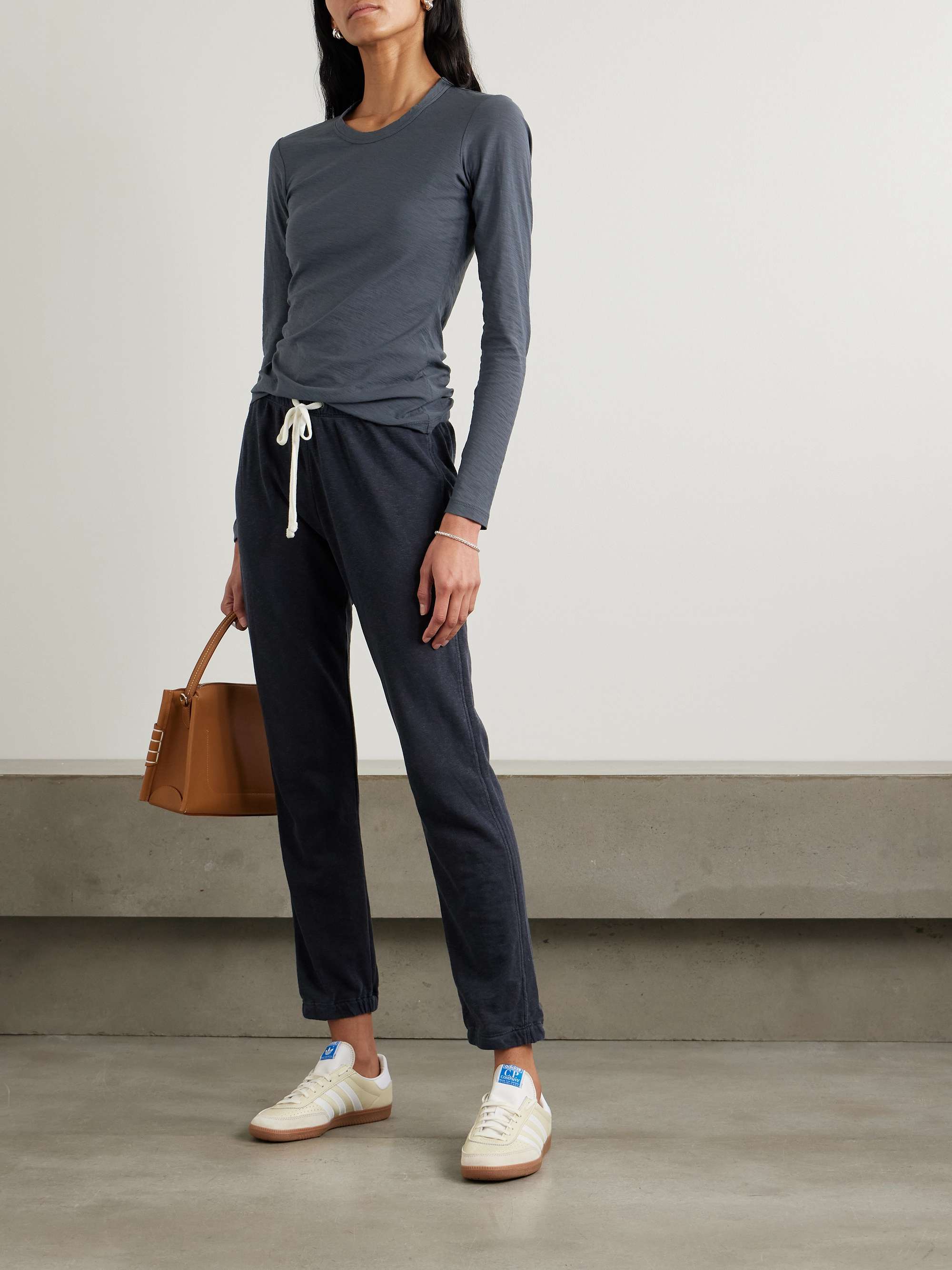 JAMES PERSE Slub cotton top