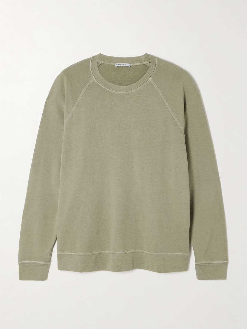 James Perse Supima Cotton-terry Sweatshirt