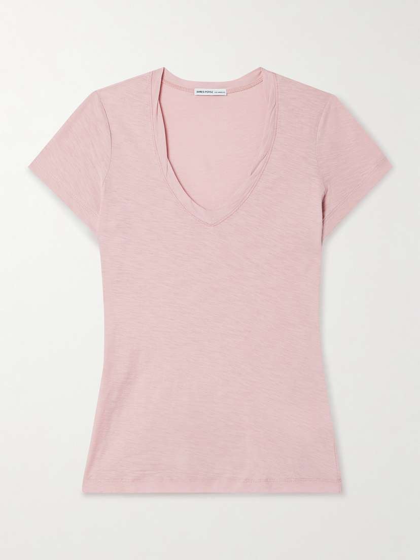 James Perse Casual Slub Supima Cotton-jersey T-shirt