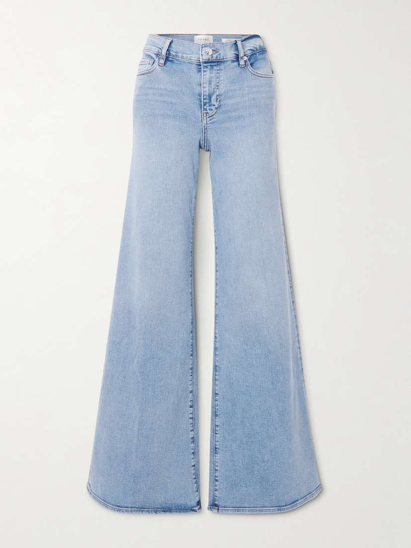Frame Le Palazzo Mid-rise Flared Jeans