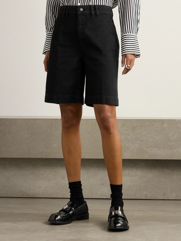 FRAME Organic denim shorts