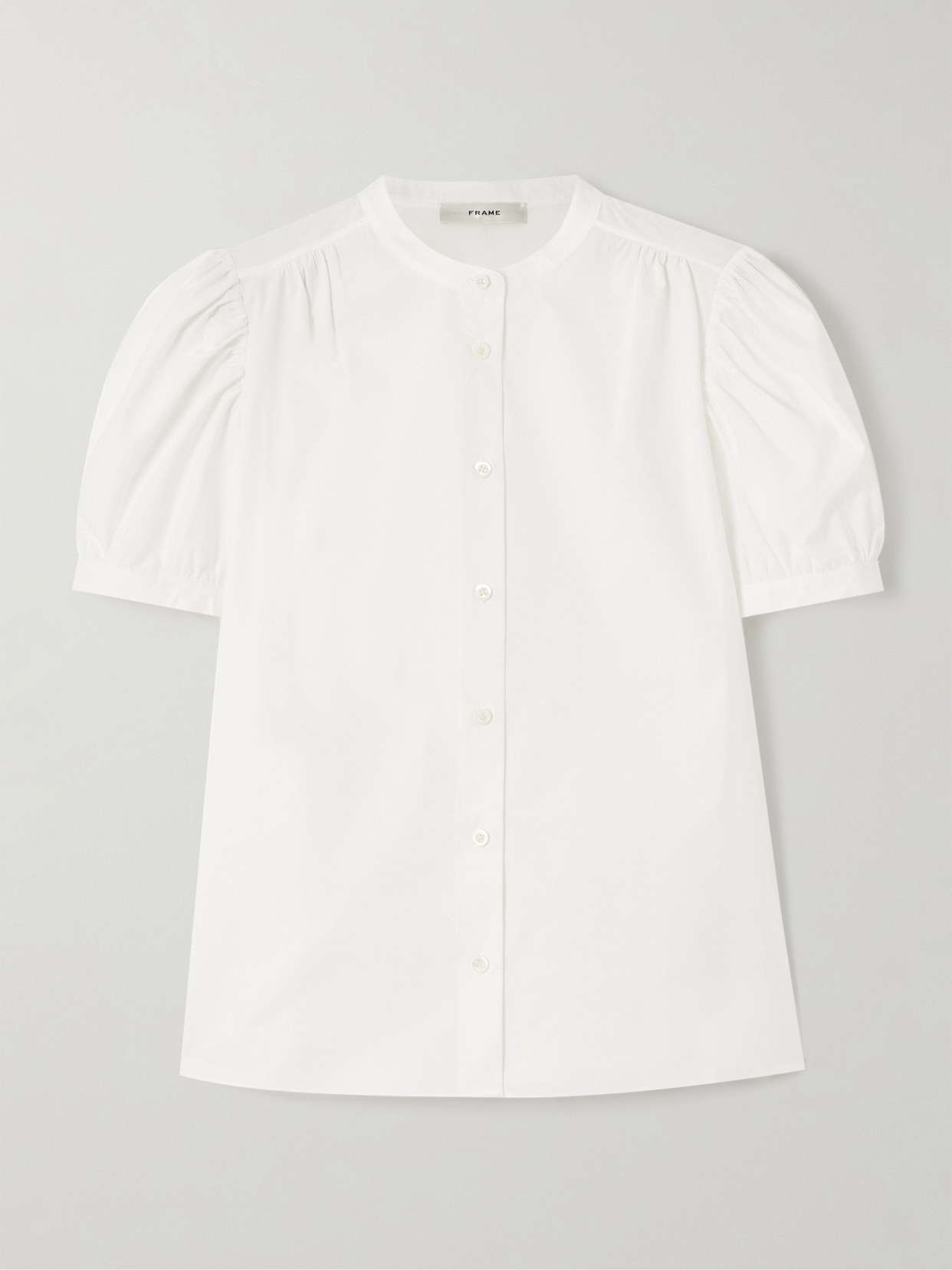 Frame The Gathered Top In White