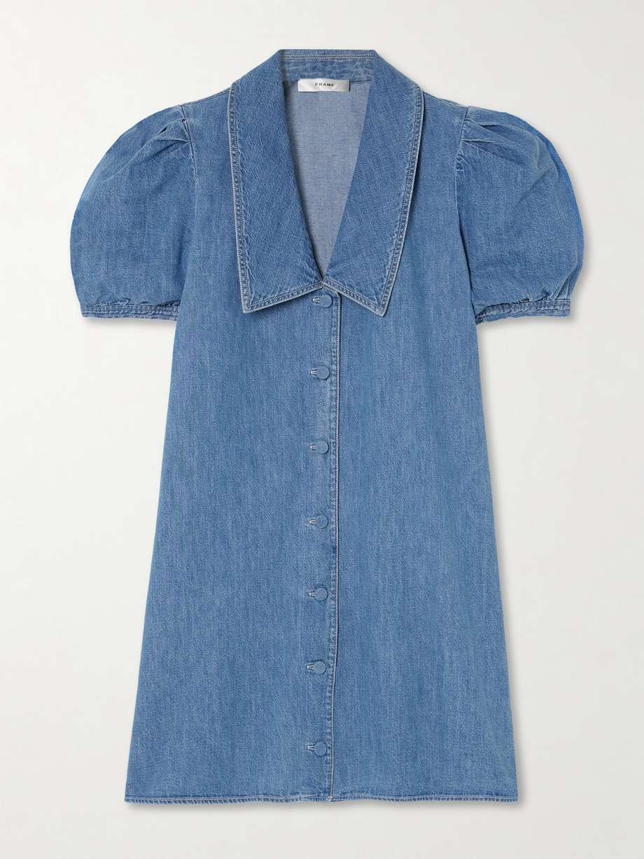 the sailor denim mini dress