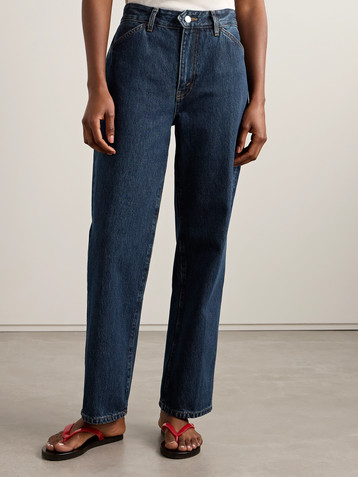 RE/DONE The Westley high-rise straight-leg organic jeans