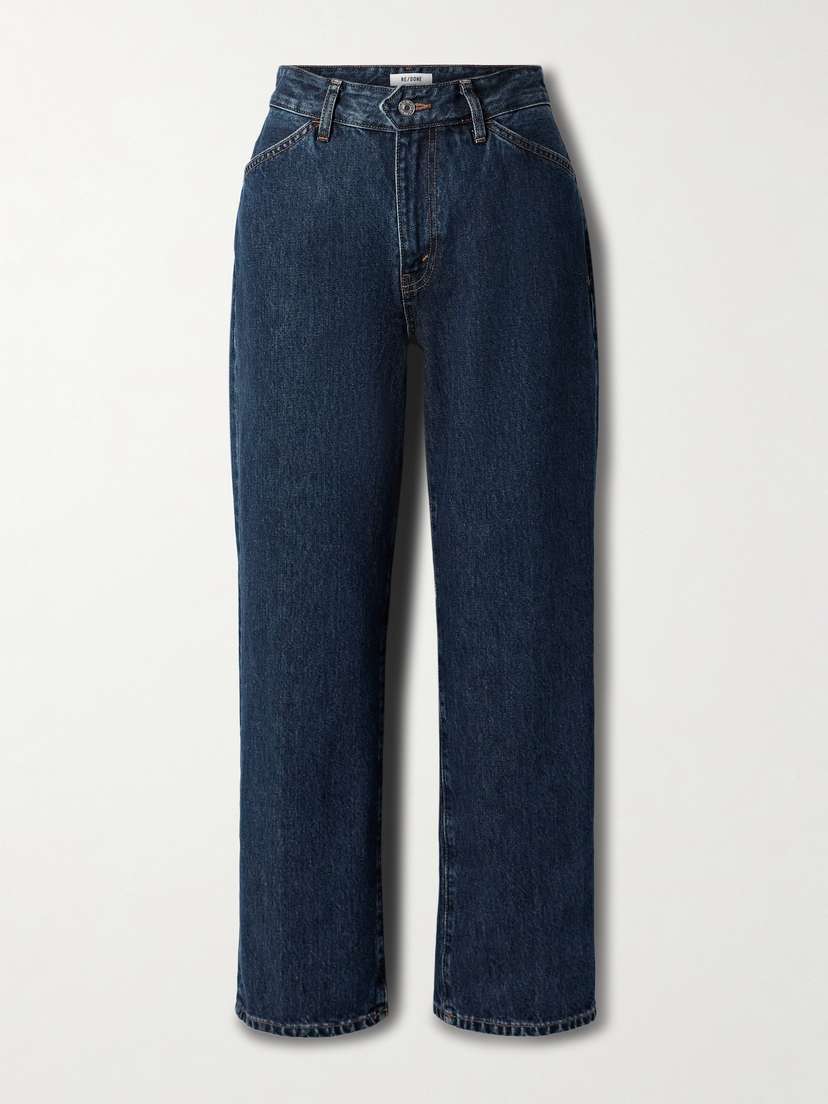 RE/DONE The Westley High-rise Straight-leg Organic Jeans